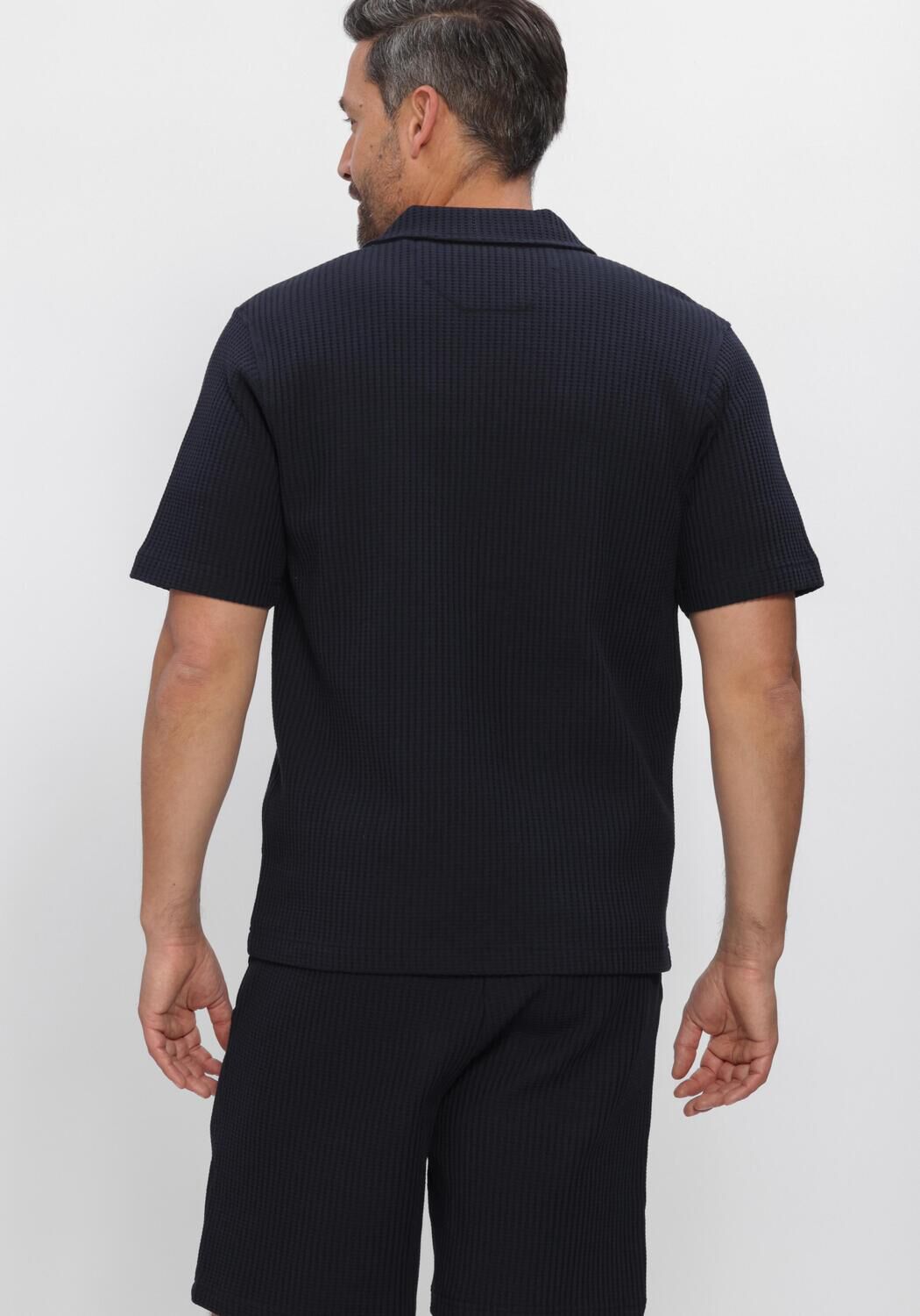 Dunkelblau DSTREZZED Polo-Shirt MAYSON POLO - large