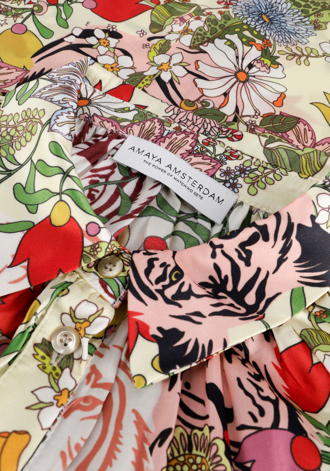 Mehrfarbige/Bunte AMAYA AMSTERDAM Kurze Hose MILA - large