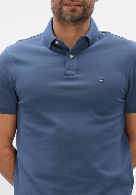 Blaue TOMMY HILFIGER Polo-Shirt 1985 REGULAR POLO - large
