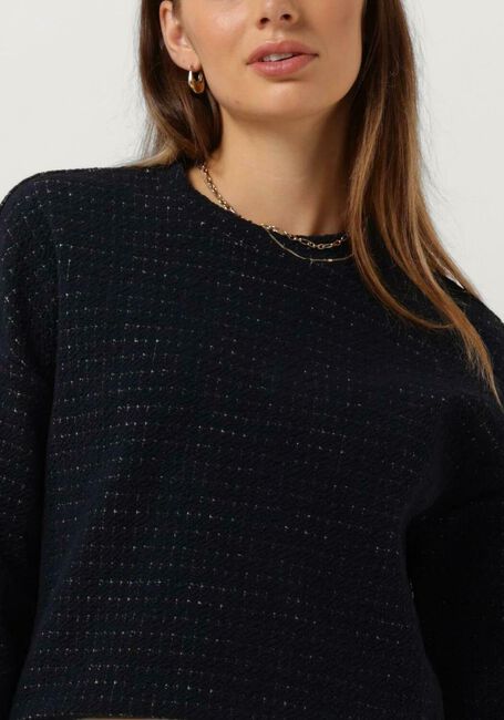Dunkelblau VANILIA Pullover STRUCTURE SWEAT - large