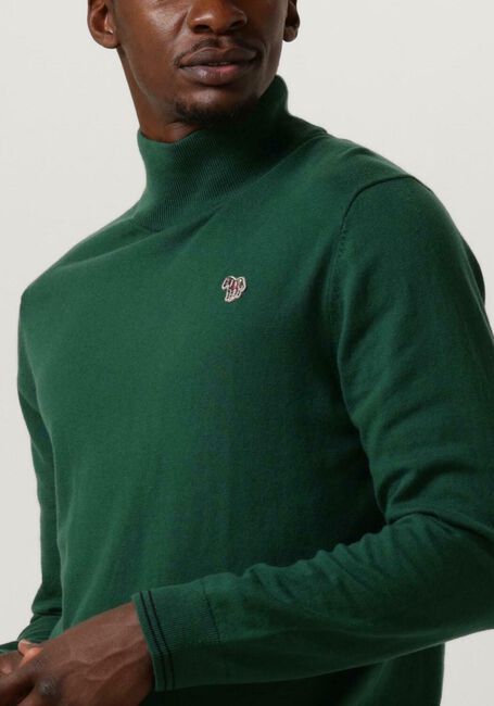 Grüne PS PAUL SMITH Rollkragenpullover MENS SWEATER ROLL NECK ZEB BAD - large