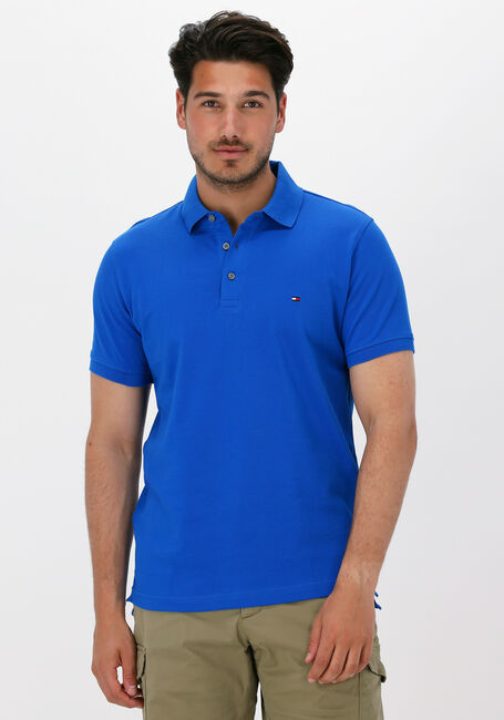 Blaue TOMMY HILFIGER Polo-Shirt 1985 SLIM POLO - large