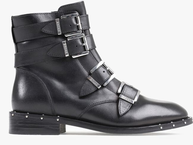 Schwarze BRONX Ankle Boots NEXT-WAGON 47542B - large