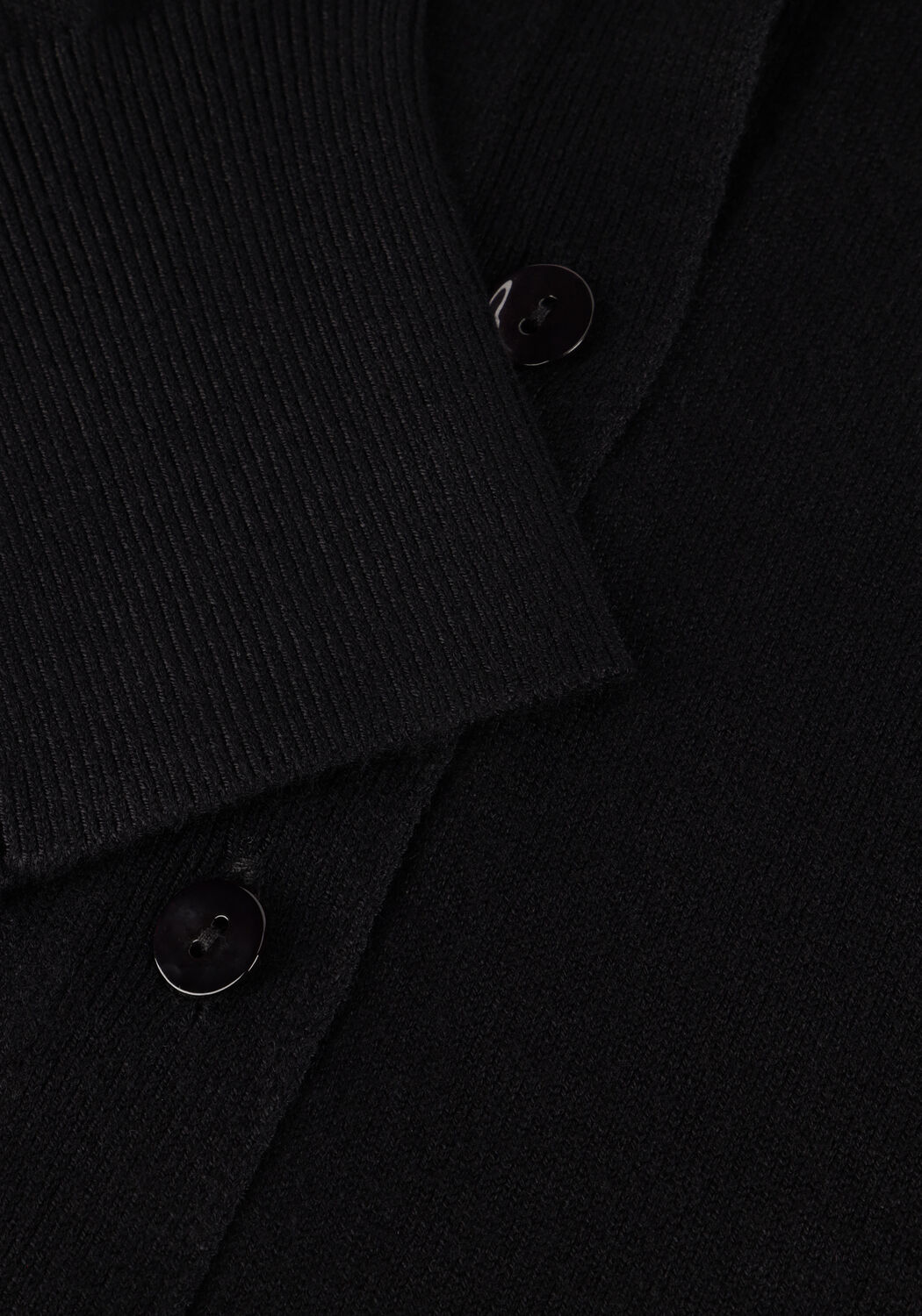 Schwarze SUMMUM Strickjacke SHORT CARDIGAN SOFT VISCOSE POLYAMIDE KNIT - large