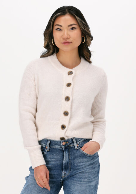 Ecru SELECTED FEMME Strickjacke SIA LS KNIT CARDIGAN - large