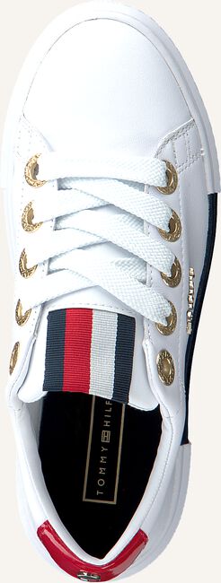 Weiße TOMMY HILFIGER Sneaker Low LEATHER ELEVATED TOMMY Weiße TOMMY HILFIGER Sneaker Low LEATHER ELEVATED TOMMY - large