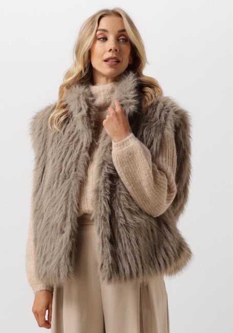 Taupe NOTRE-V Gilet NV-EDITH - large