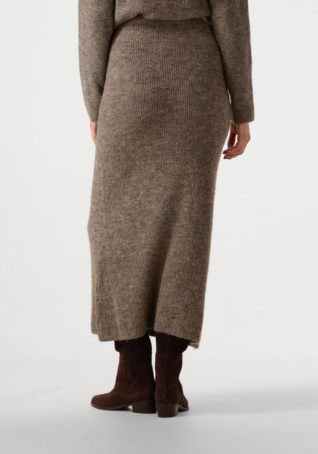 Taupe YDENCE Maxirock KNITTED SKIRT LAINEY - large