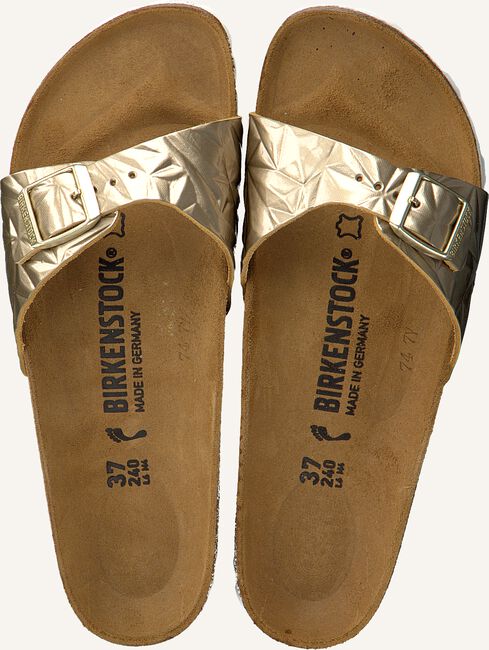Goldfarbene BIRKENSTOCK Pantolette MADRID SPECTRAL Goldfarbene BIRKENSTOCK Pantolette MADRID SPECTRAL - large