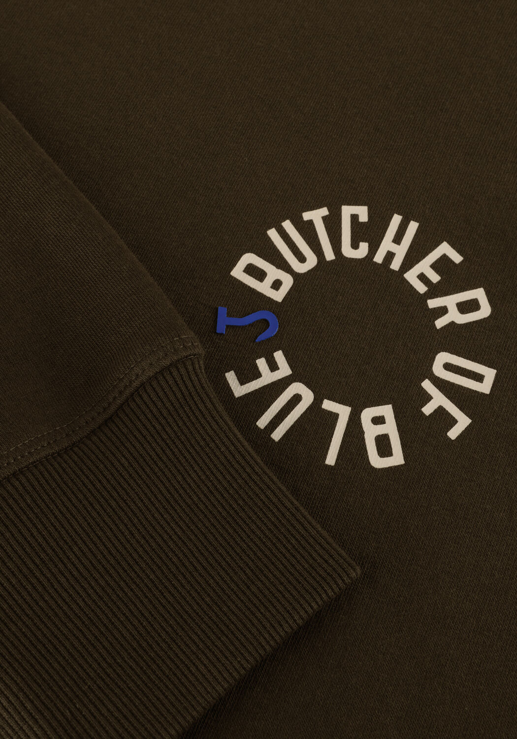 Dunkelgr&uuml;n BUTCHER OF BLUE Sweatshirt ARMY CIRCLE CREW - large