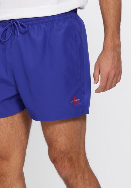 Kobalt CALVIN KLEIN UNDERWEAR Badehosen SHORT DRAWSTRING WAISTBAND - large