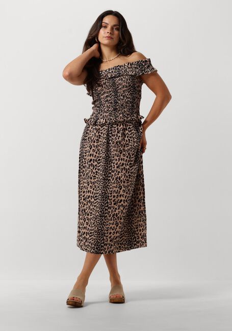 Braune CATWALK JUNKIE Top OFF-SHOULDER SMOCK TOP - large