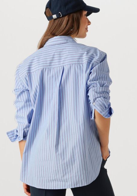 Blaue TOMMY HILFIGER Blusen ESS POPLIN EASY FIT SHIRT - large
