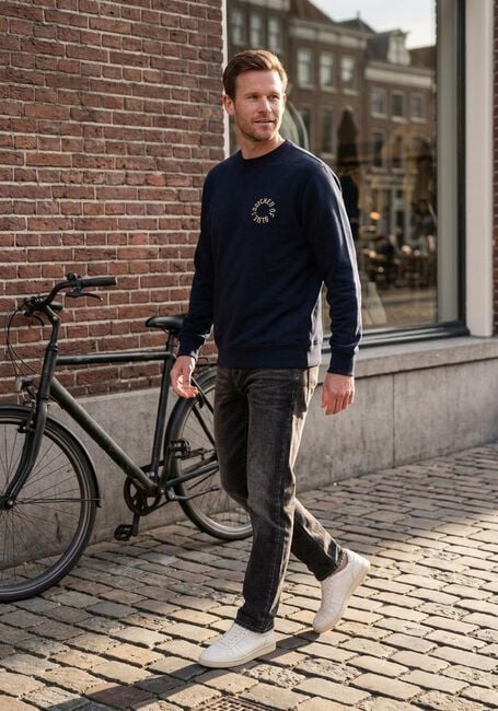 Dunkelblau BUTCHER OF BLUE Sweatshirt ARMY CIRCLE CREW - large