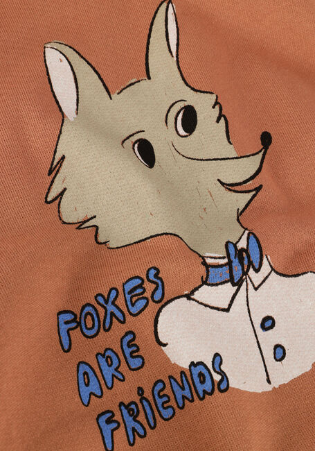 Braune WANDER & WONDER Sweatshirt FOX HOODIE - large