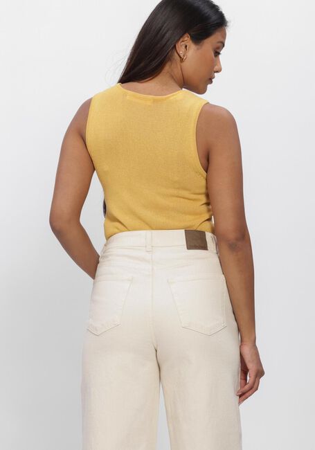Beige SELECTED WOMEN Top SLFMOON SUS SL KNIT TOP - large