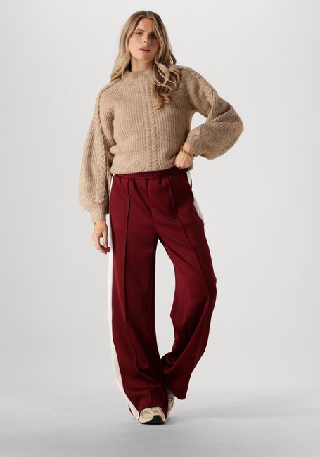 Bordeaux OBJECT Hosen OBJCASSISY MW LO PANT - large