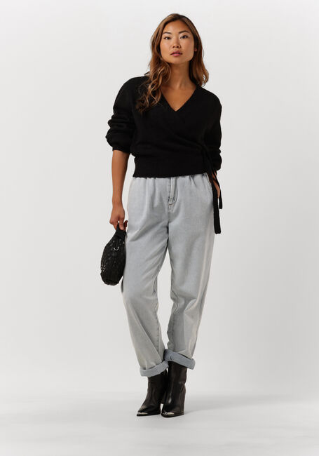 Schwarze CATWALK JUNKIE Pullover CG WRAP - large