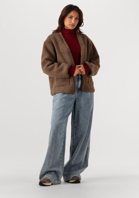 Braune YDENCE Teddy-Jacke JACKET SALLY - large