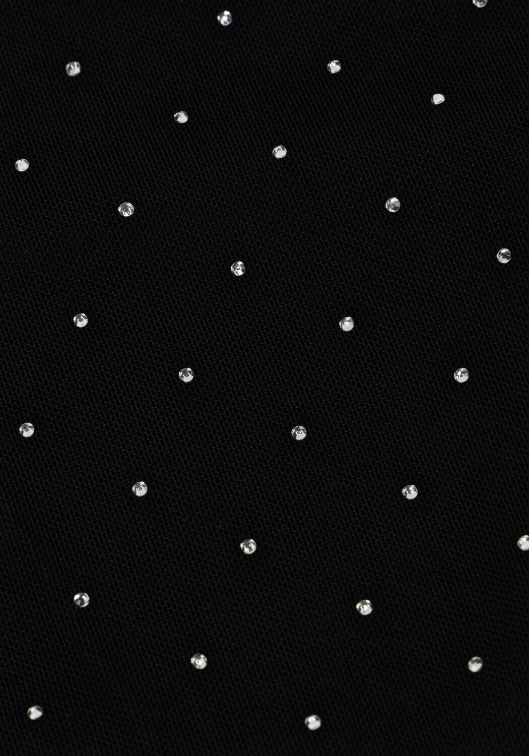 Schwarze CO'COUTURE Top CHRISTAL MESH BLOUSE - large