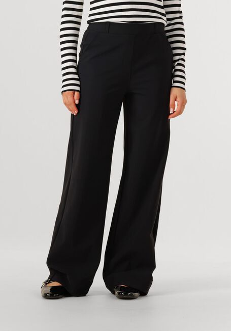Schwarze STUDIO ANNELOES Weite Hose LEXIE BONDED TROUSERS - large