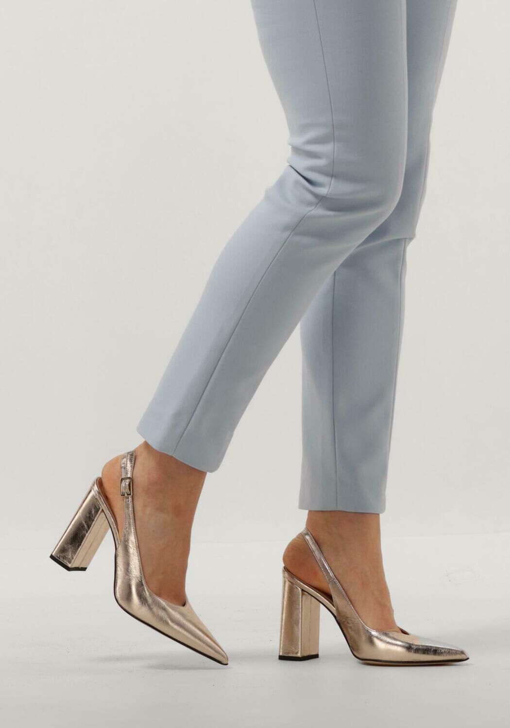 Goldfarbene NOTRE-V Pumps 27113 - large