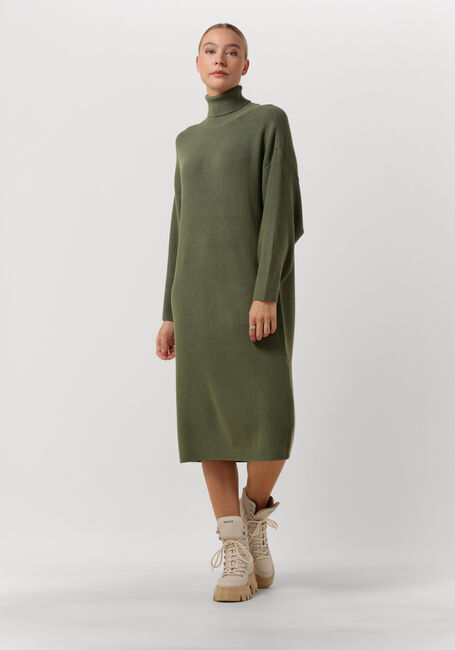 Olive MSCH COPENHAGEN Maxikleid MAGNEA RACHELLE RIB DRESS - large
