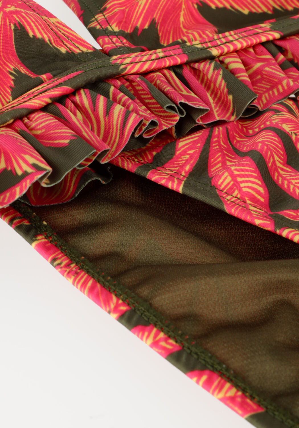 Gr&uuml;ne SHIWI Bikinis ROSIE BIKINI SET PALM LEAVES - large