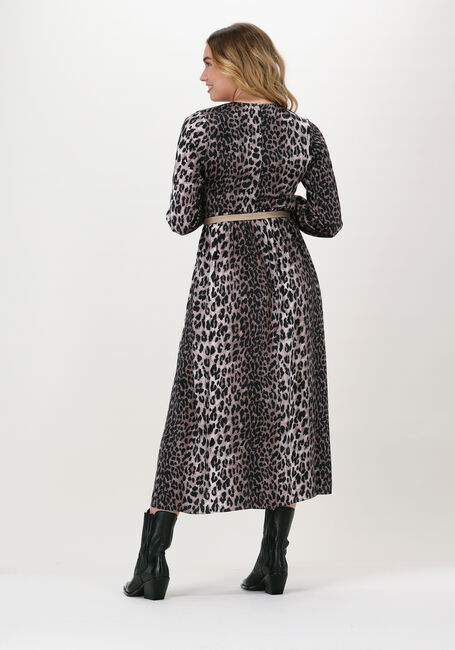 Braune CATWALK JUNKIE Midikleid DR WILD LEOPARD - large