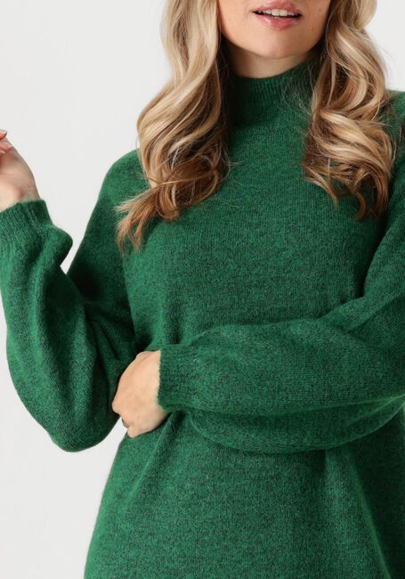 Grüne Y.A.S. Midikleid YASBALIS LS FUNNEL KNIT DRESS - large