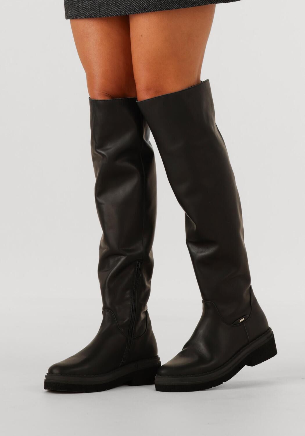 Schwarze NUBIKK Hohe Stiefel LIZ EIFFEL - large