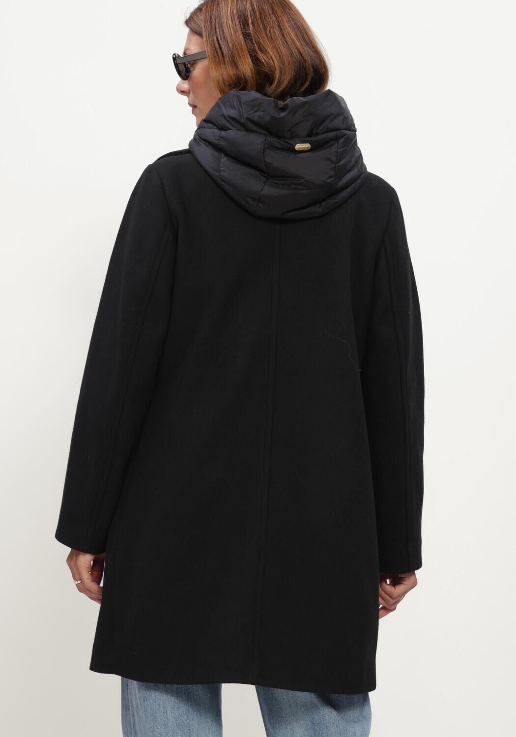 Schwarze BEAUMONT M&auml;ntel ELVIRA COAT - large