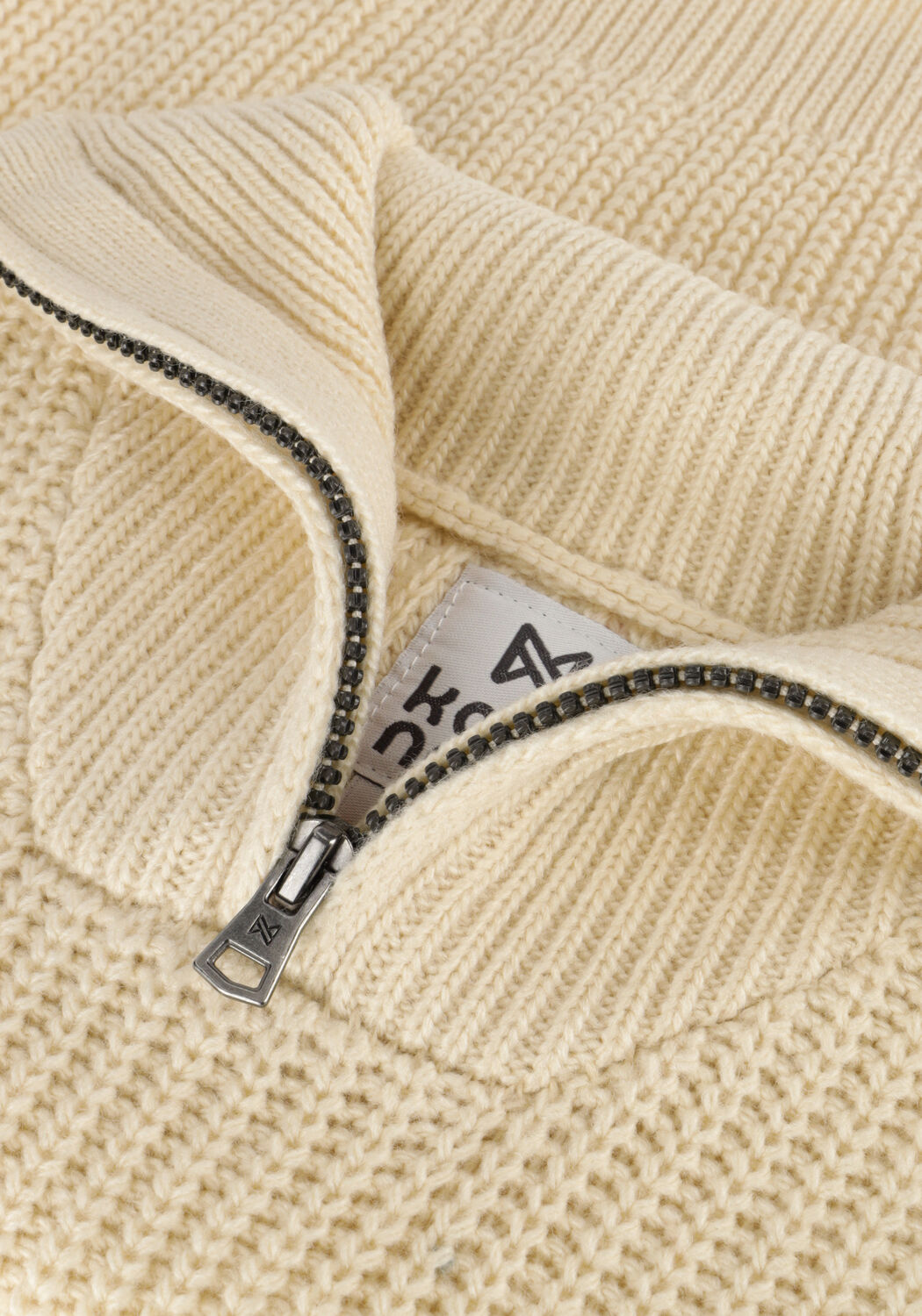 Beige KOKO NOKO Rollkragenpullover Q52807 - large