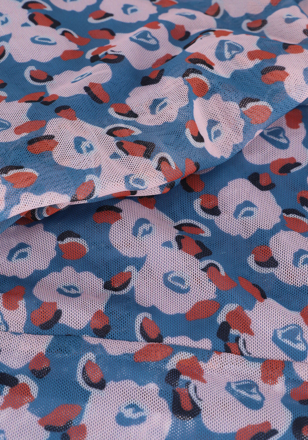 Blaue JANSEN AMSTERDAM Top NAOMI - large