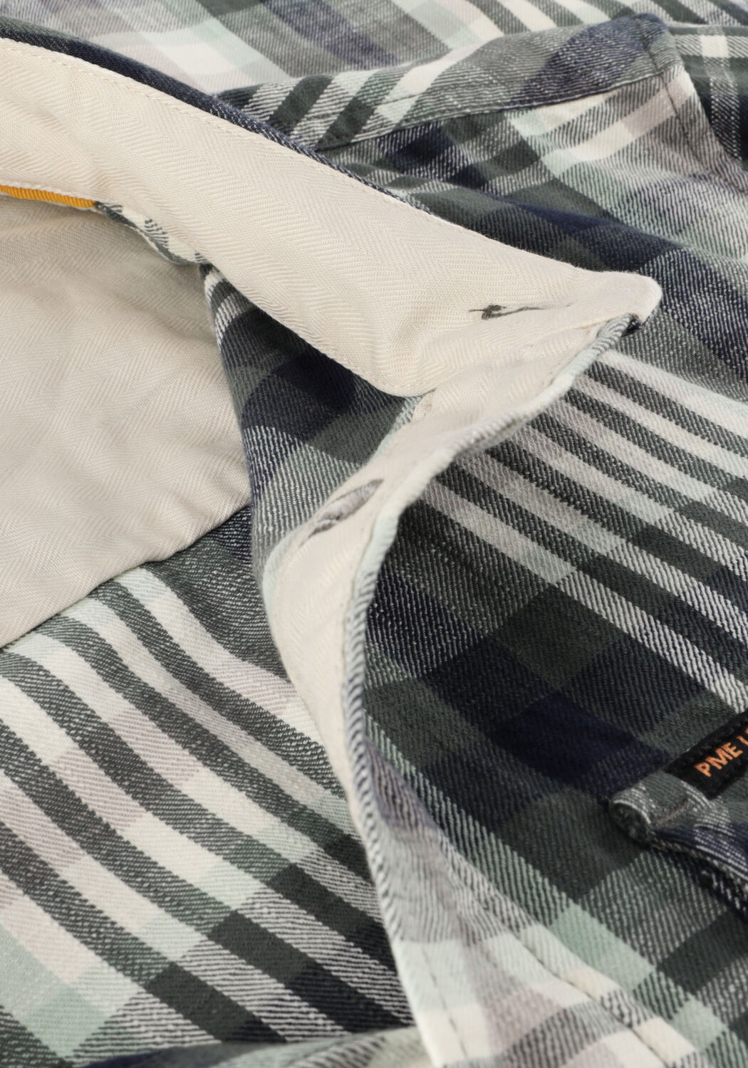 Gr&uuml;ne PME LEGEND Overshirt LONG SLEEVE SHIRT HEAVY CTN SLUB - large