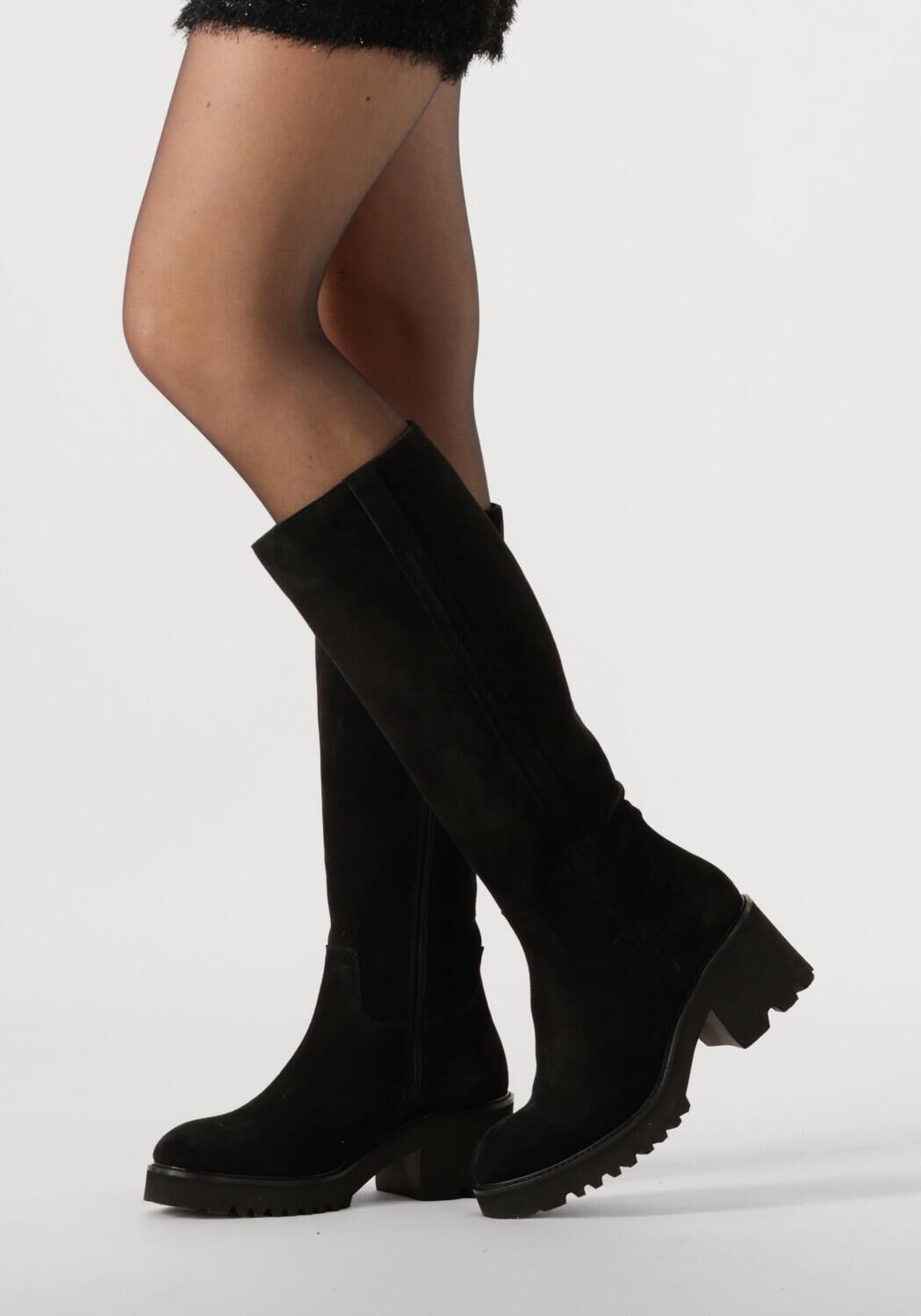 Schwarze BLASZ Hohe Stiefel EVS-5014 - large