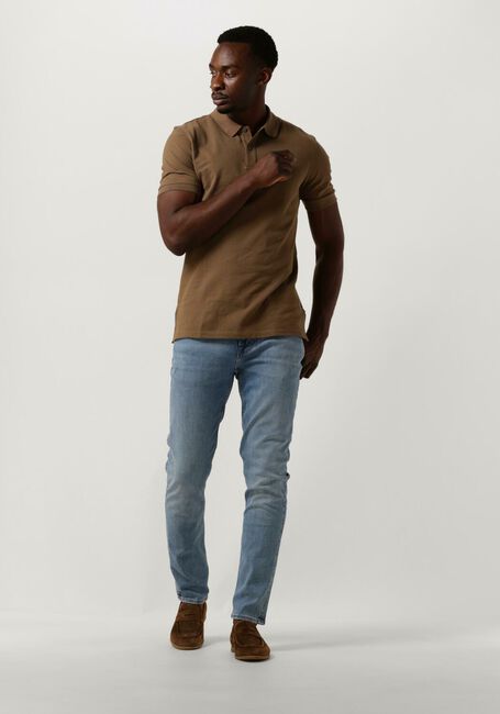 Camelfarbene BOSS BLACK Polo-Shirt PALLAS - large