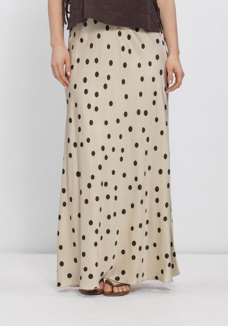 Sand MSCH COPENHAGEN Midirock MSCHCLARETTE IRIDA SKIRT AOP - large