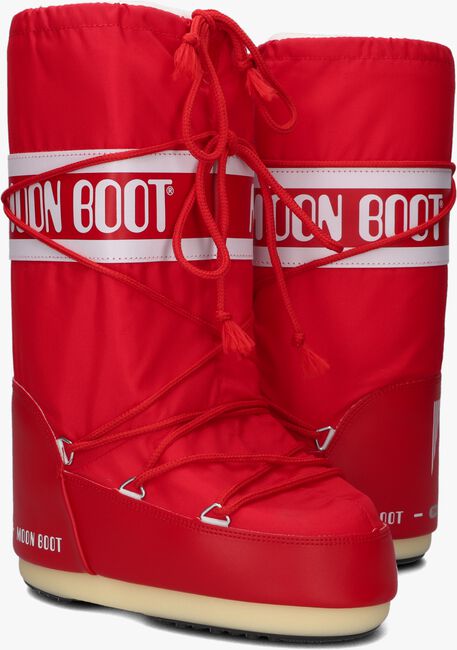 Rote MOON BOOT  MB ICON Nylon - large