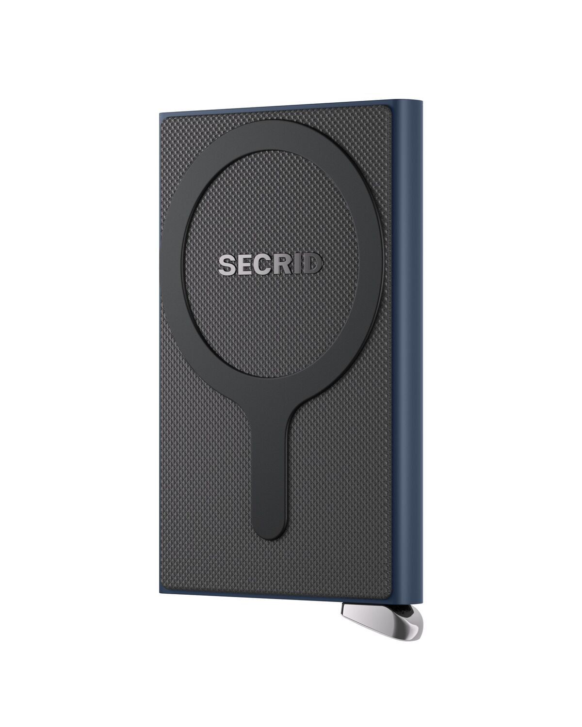Blaue SECRID Portemonnaie CARDPROTECTOR FLUTED FOR MAGSAFE NAVY + - medium