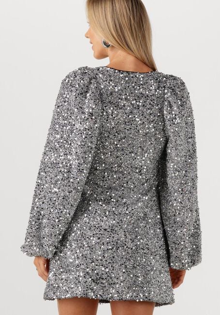Silberne STUDIO AMAYA Minikleid SHIMMER - large
