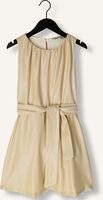 Goldfarbene LIKE FLO Minikleid METALLIC CREPE DRESS Goldfarbene LIKE FLO Minikleid METALLIC CREPE DRESS - medium