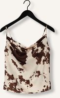 Braune NEO NOIR Top LINDY COW PRINT TOP Braune NEO NOIR Top LINDY COW PRINT TOP - medium
