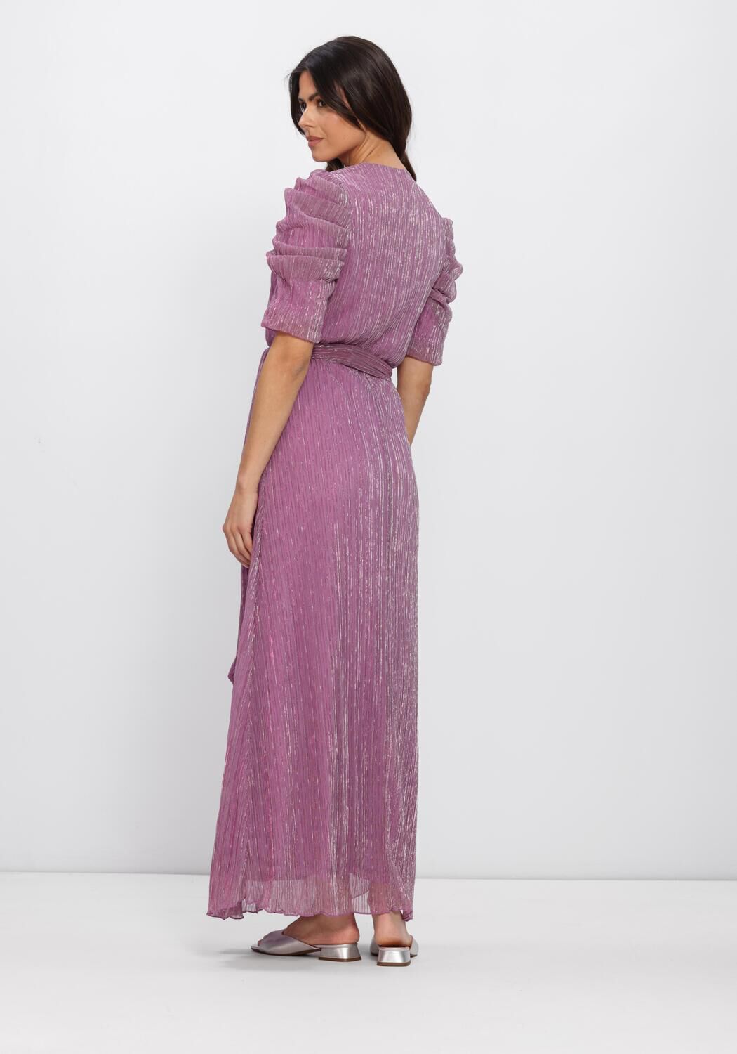 Lilane FREEBIRD Minikleid F-JER-PLISSE-LUREX-26-1 - large