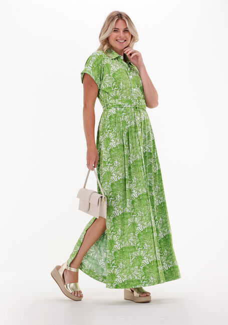 Grüne VANILIA Maxikleid FLUID DESSIN - large
