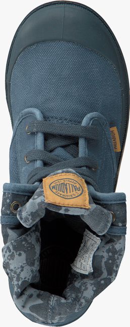 Blaue PALLADIUM Ankle Boots PAMPA HI KIDS - large