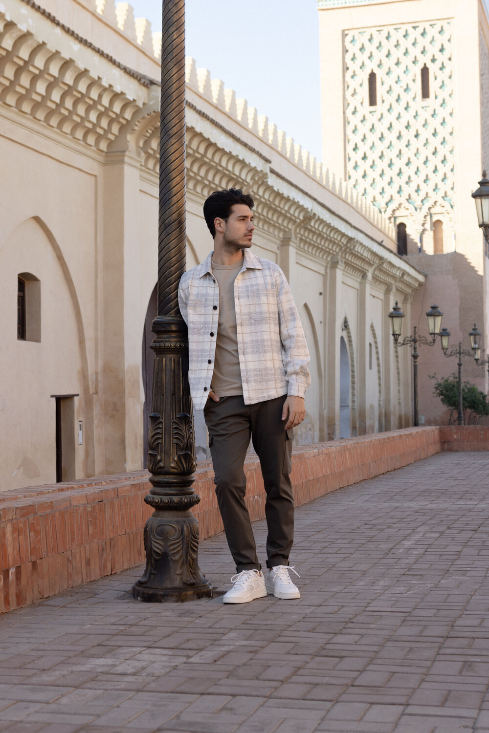 Nicht-gerade weiss PROFUOMO Overshirt PPUF10026 - large