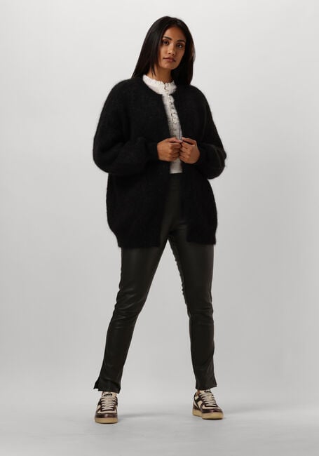 Schwarze DES PETITS HAUTS Strickjacke ALTEA - large