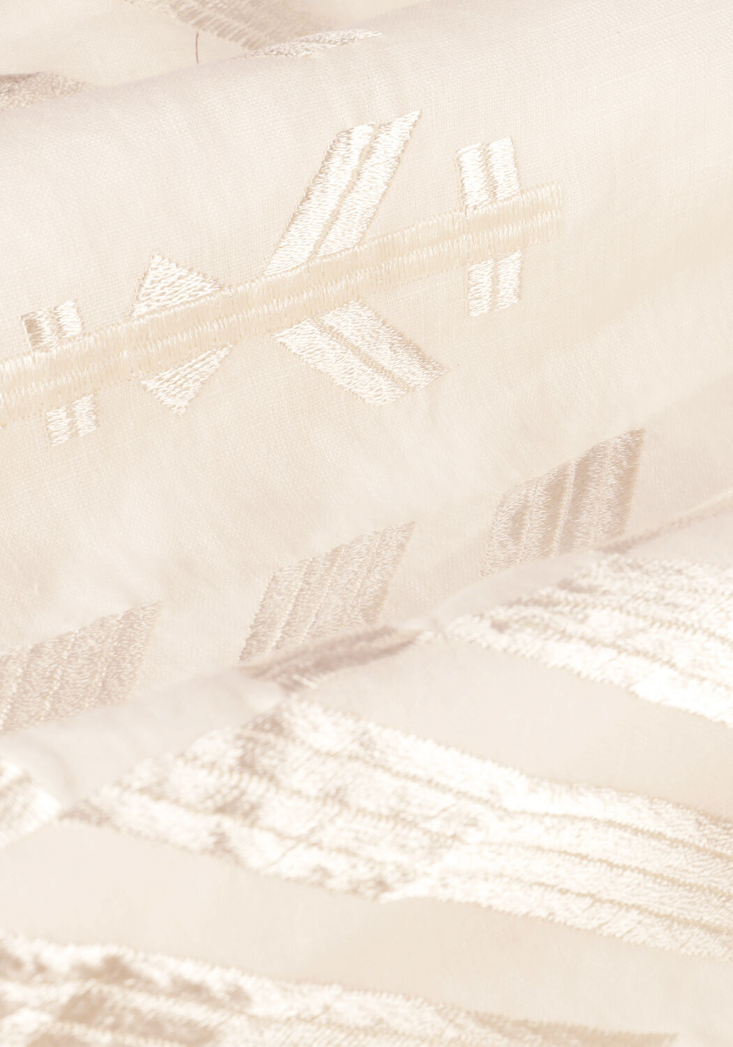 Creme GREEK ARCHAIC KORI Minikleid 230645 - large