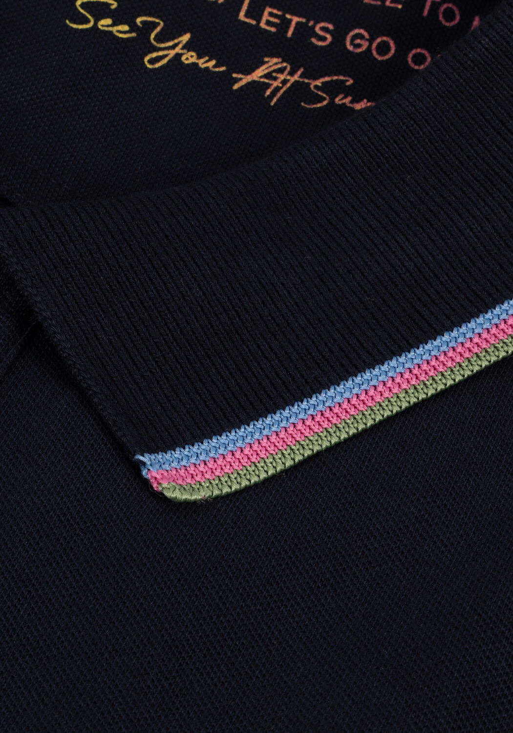 Dunkelblau SCOTCH & SODA Polo-Shirt PIQUE POLO WITH TIPPING - large